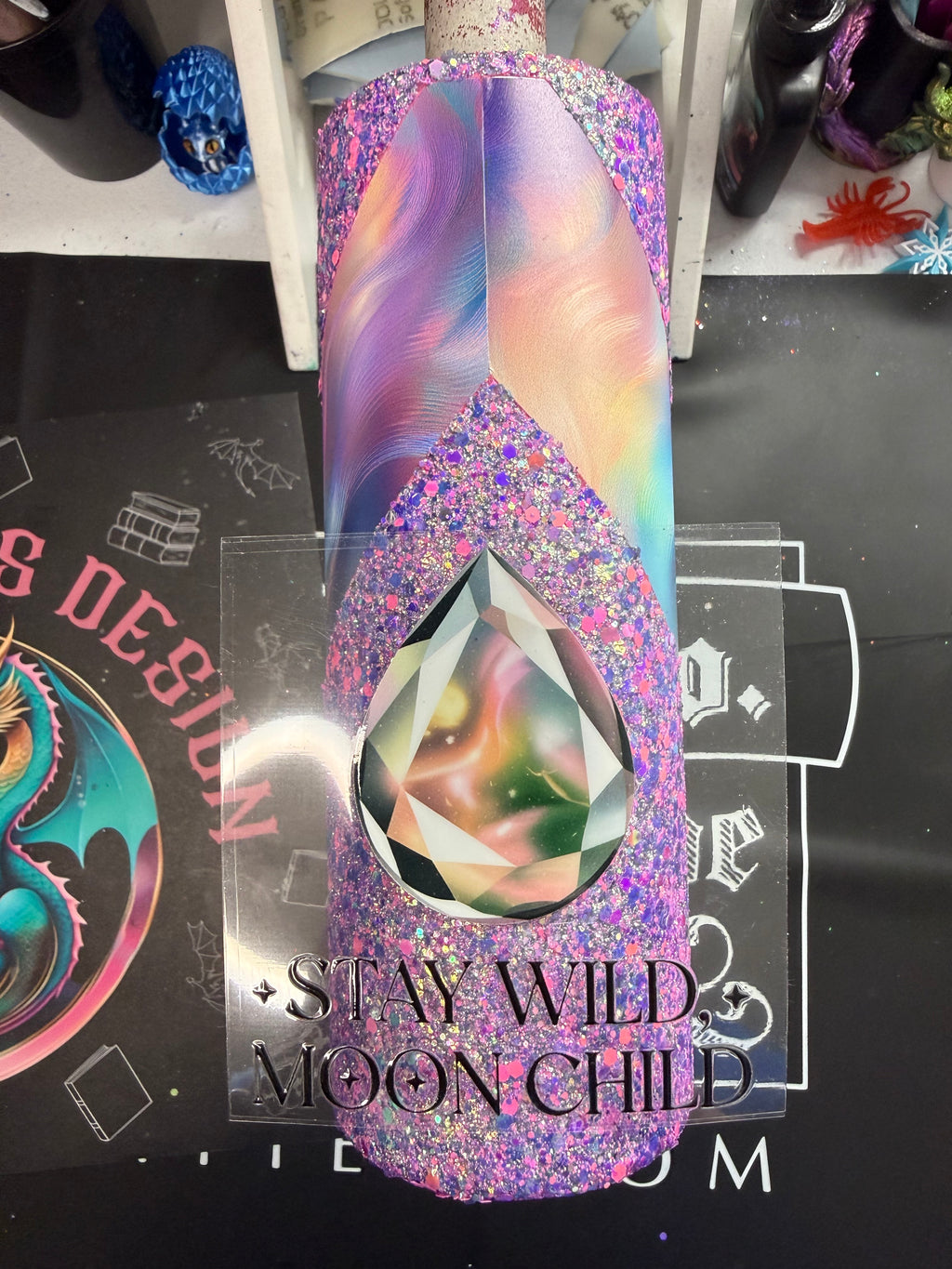 Iridescent Moonstone 20oz