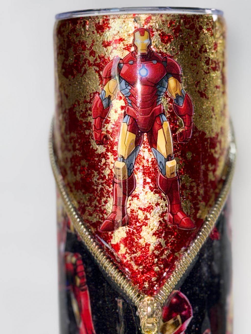 Superhero 20oz Zipper Tumbler