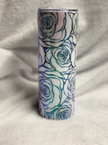 Colorshift Roses 20oz Tumbler