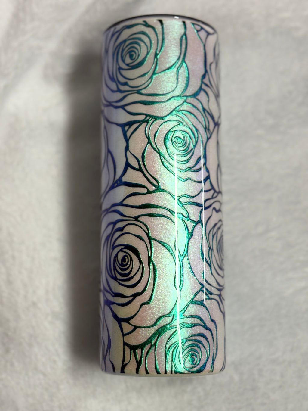 Colorshift Roses 20oz Tumbler