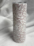 Pink Roses 30oz Tumbler