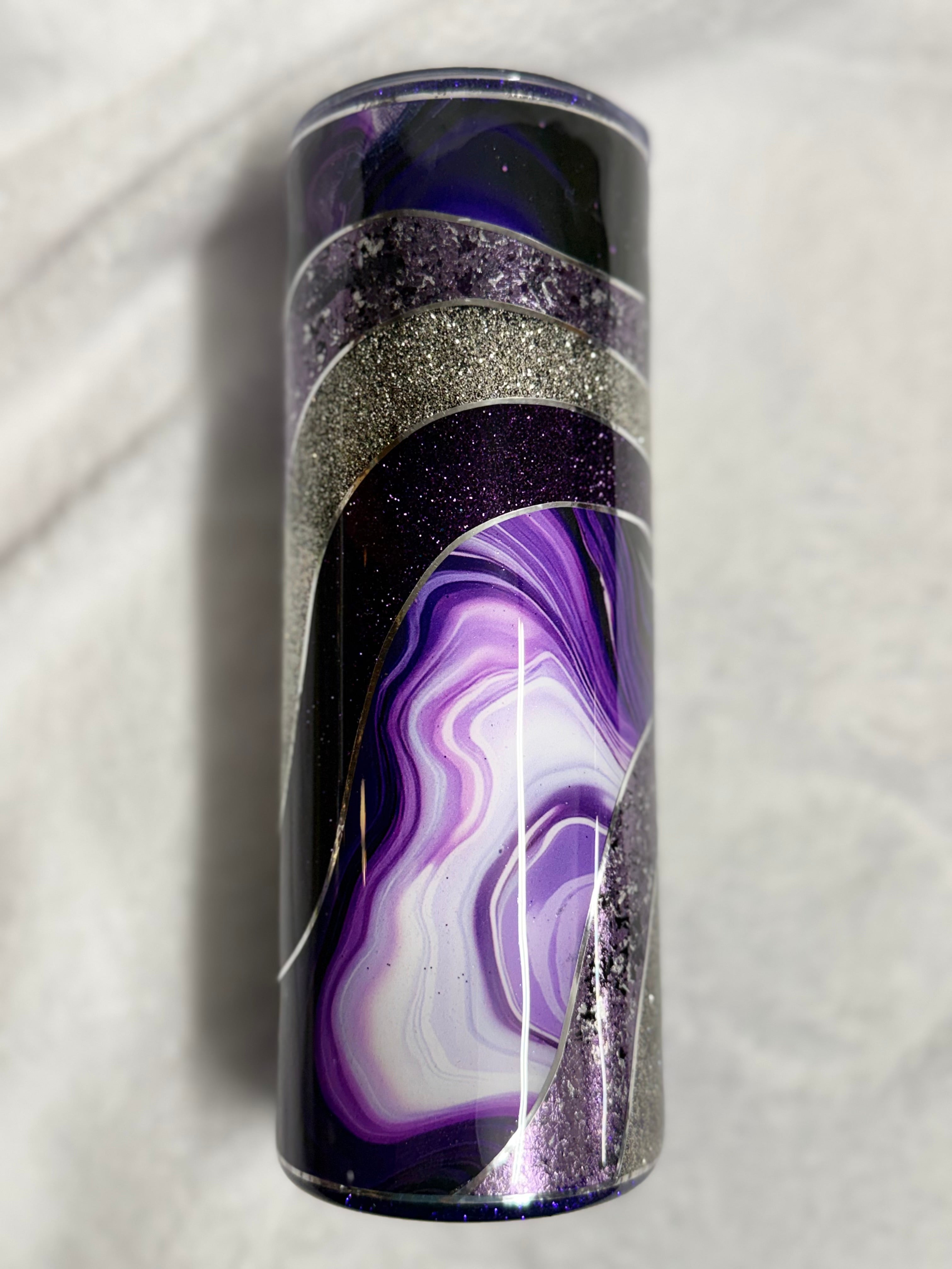 Purple Oil Slick 20oz Tumbler