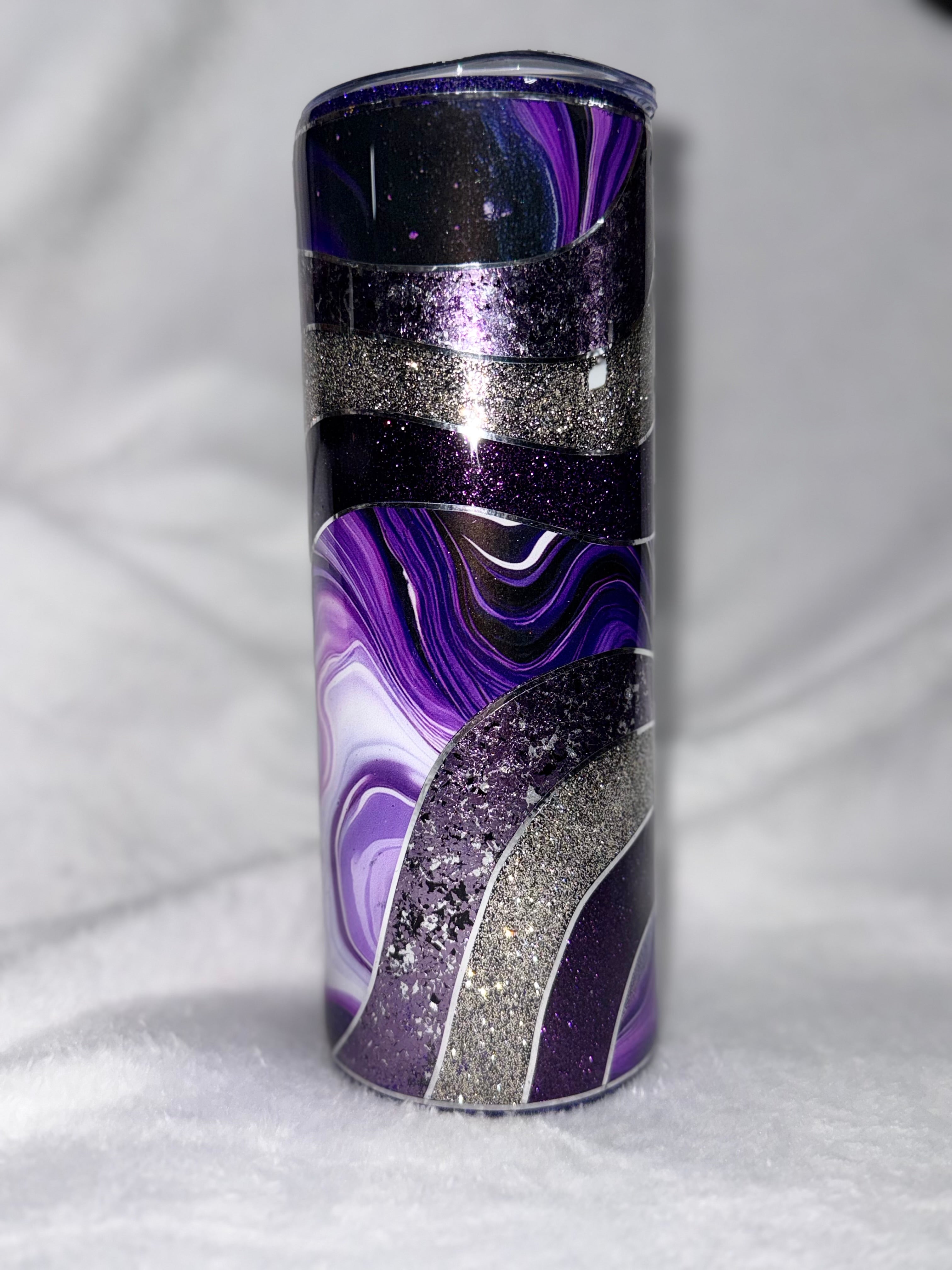 Purple Oil Slick 20oz Tumbler
