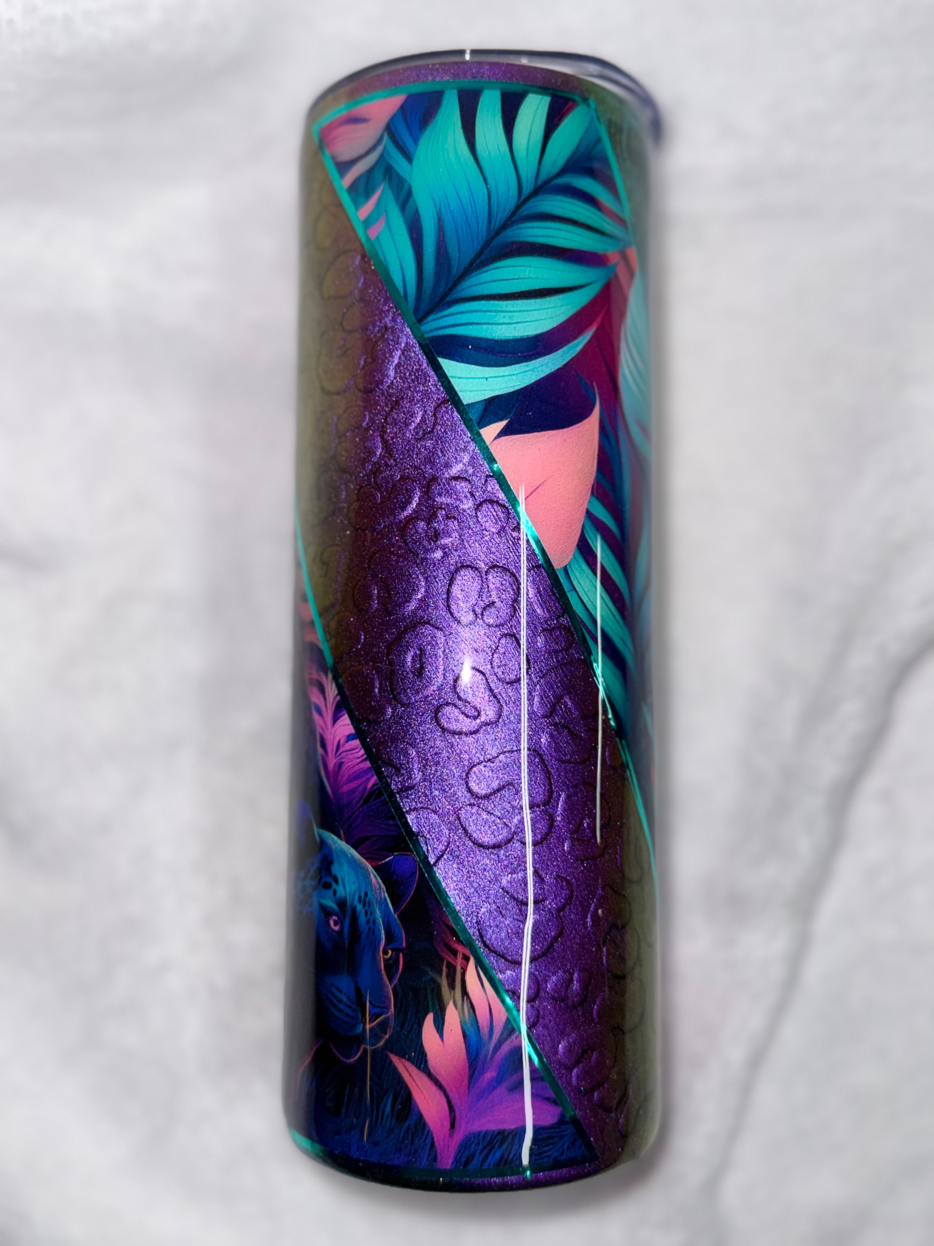 Colorful Leopard 20oz Tumbler