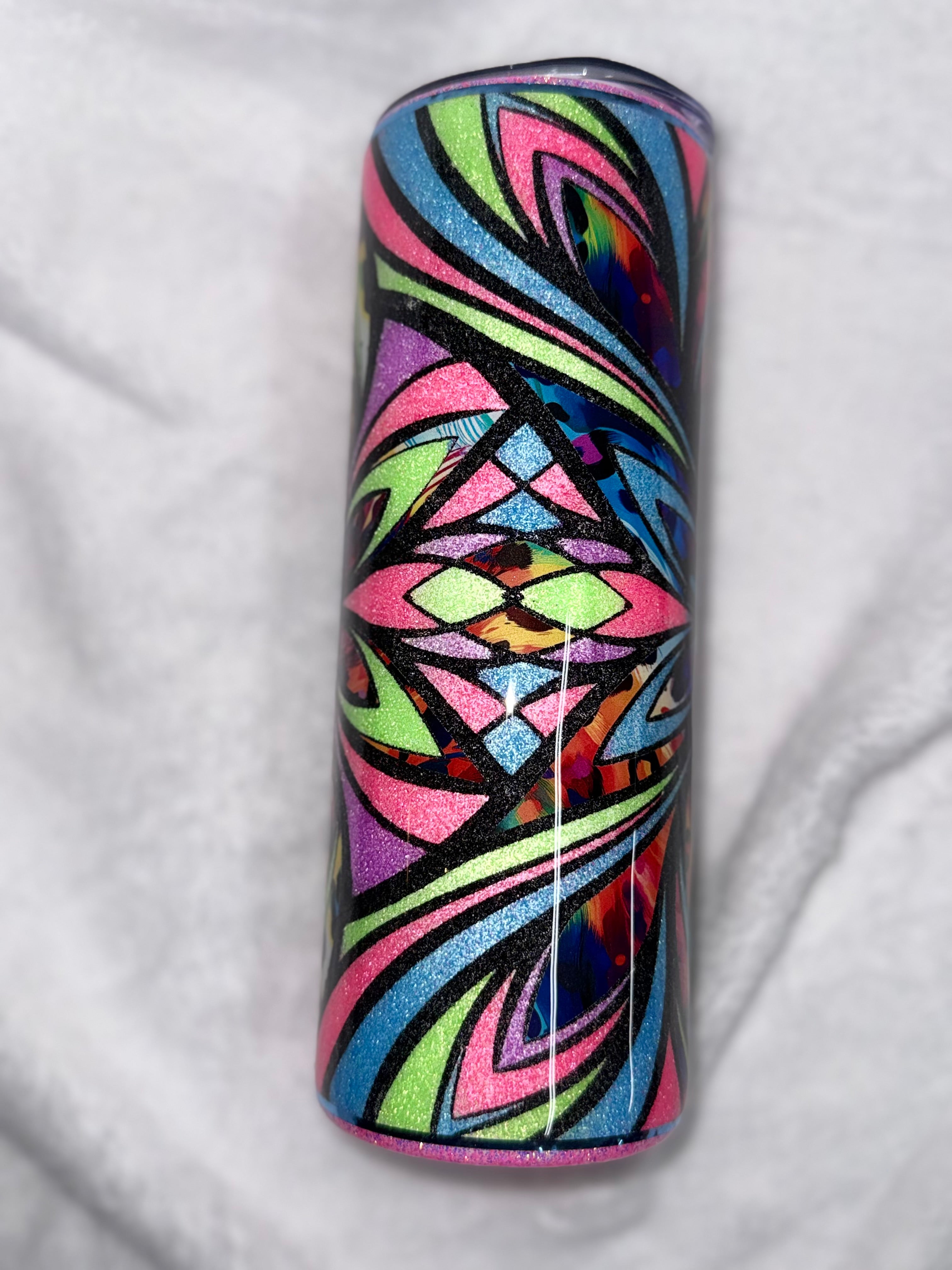 Neon Abstract 20oz