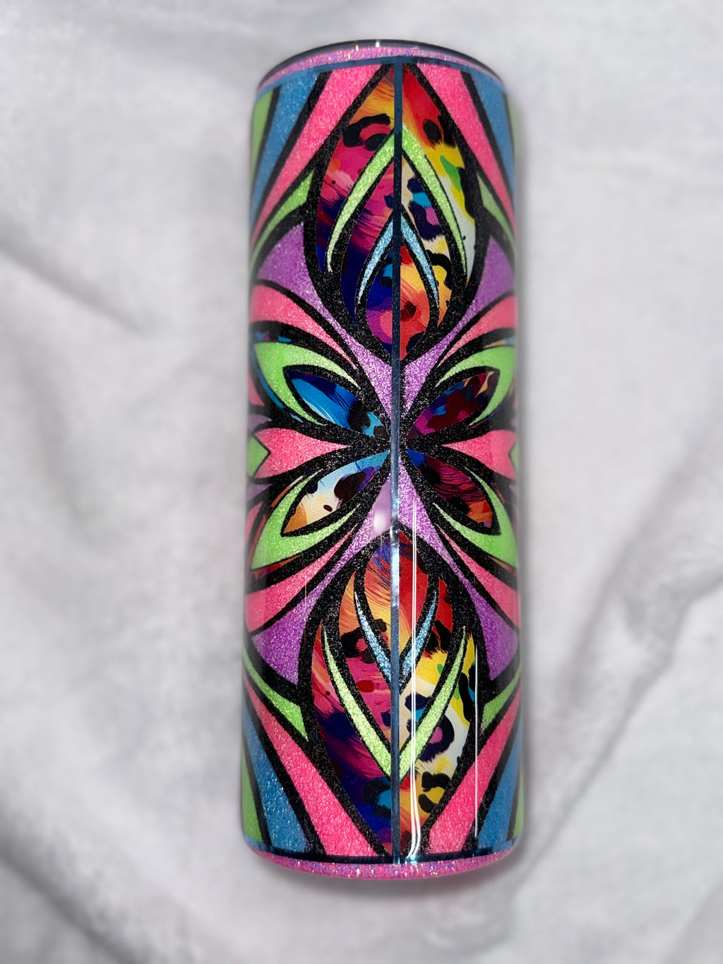 Neon Leopard 20oz Tumbler
