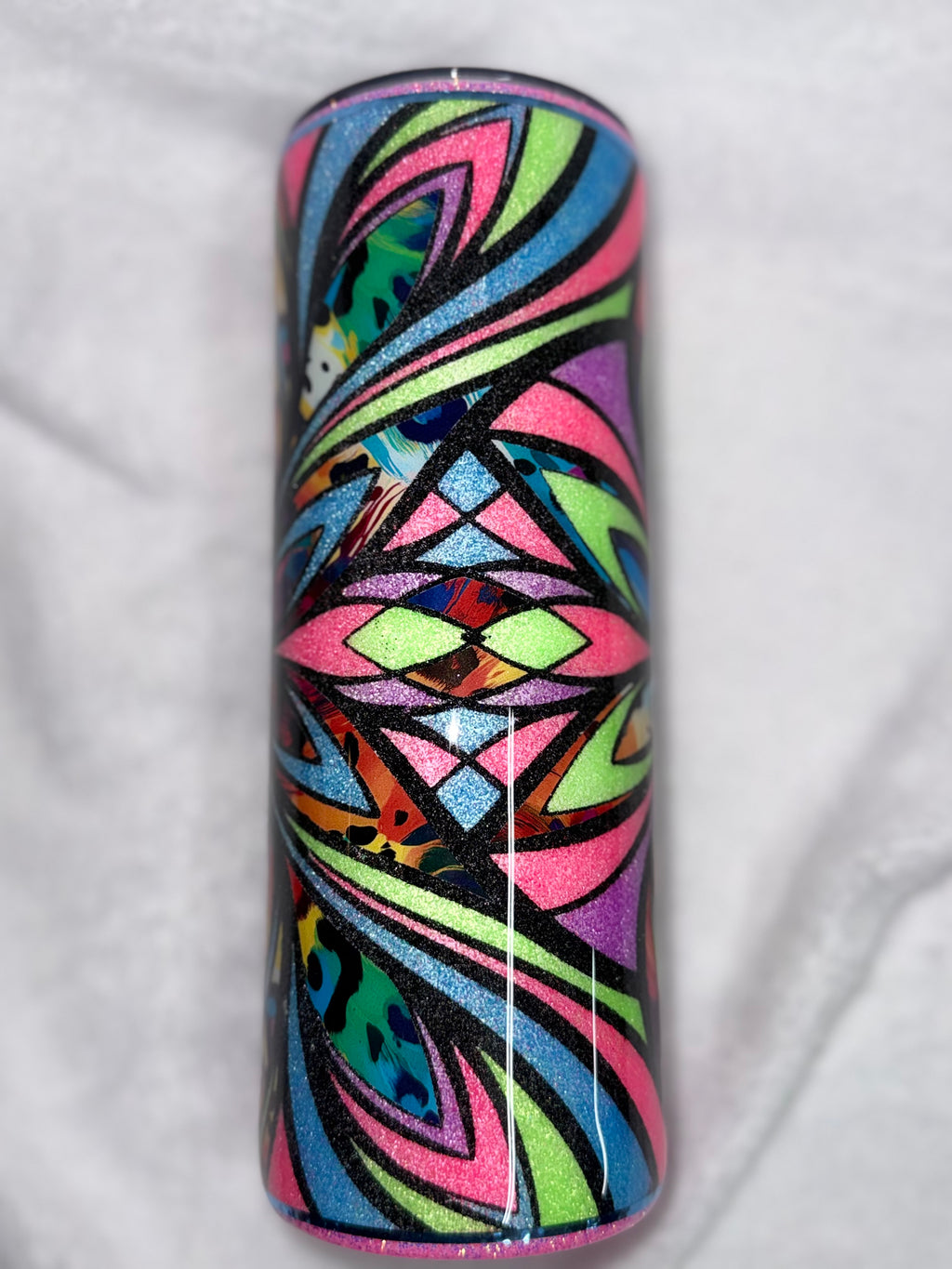 Neon Leopard 20oz Tumbler