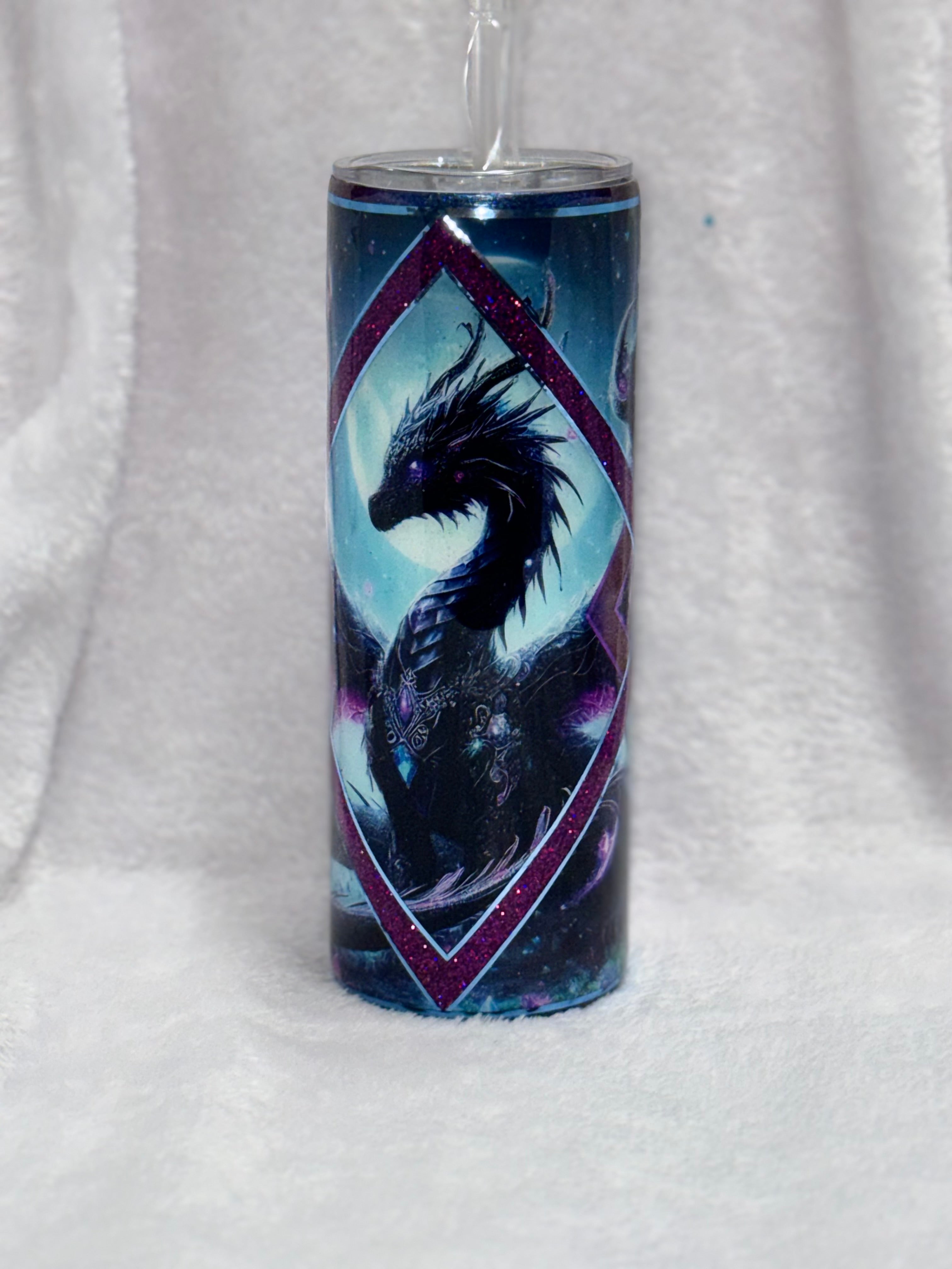 Purple Dragon 20oz Tumbler