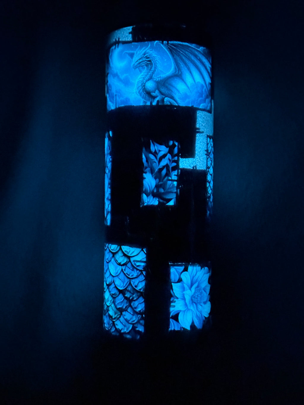 Dragon Glow Patchwork 20oz Tumbler