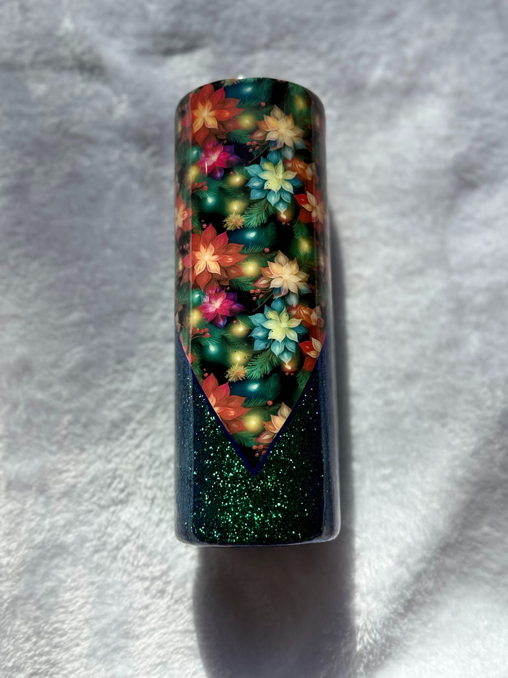 Christmas Floral 20oz Tumbler