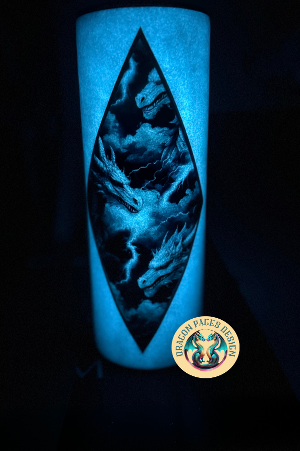 Dragon Glow in the Dark 20oz Tumbler