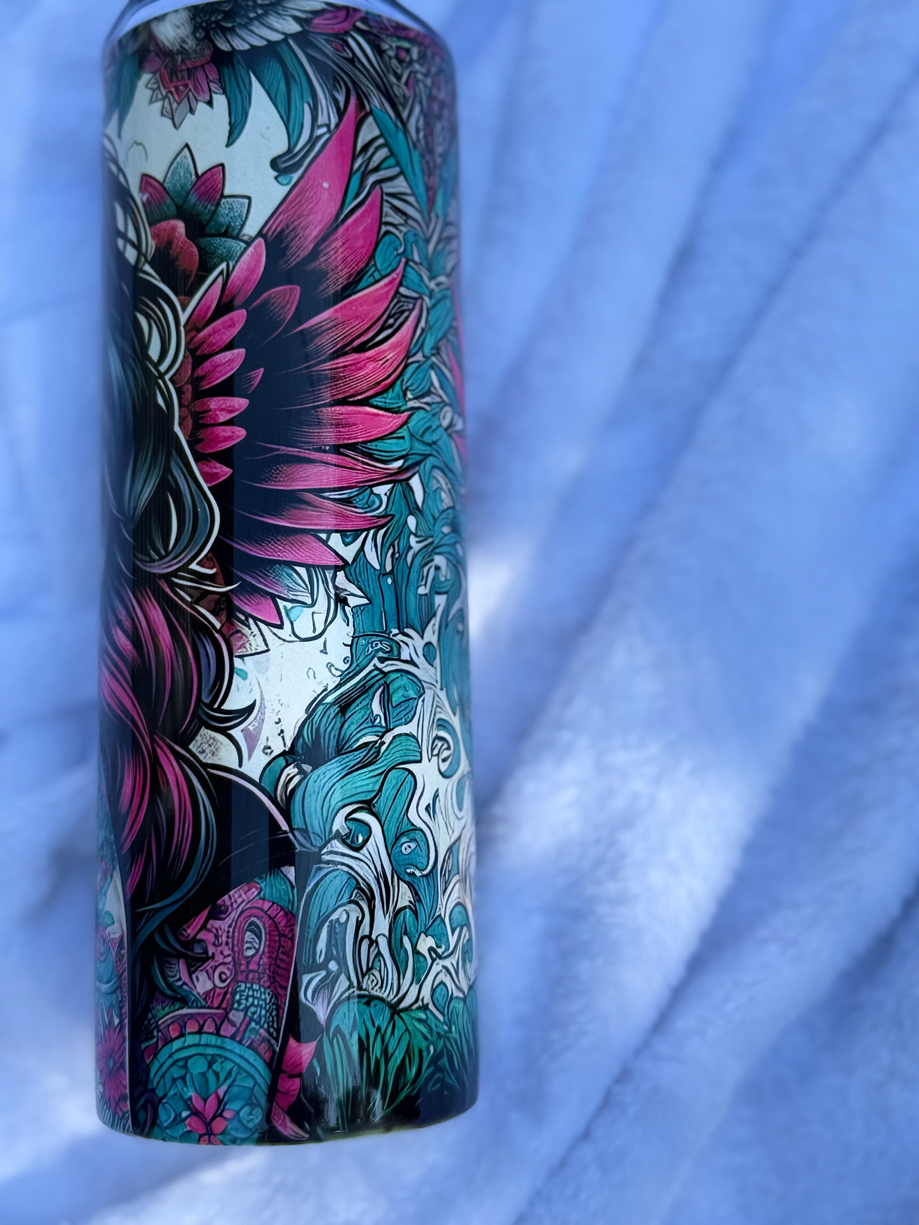 Coffee Girl with Wings 20oz Tumbler