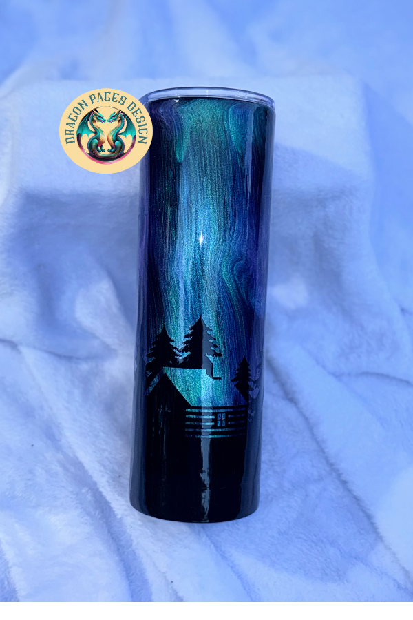 Cabin Northern Lights 30oz Tumbler