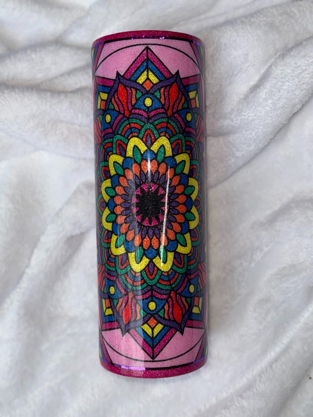 Pink Mandala 30oz Tumbler