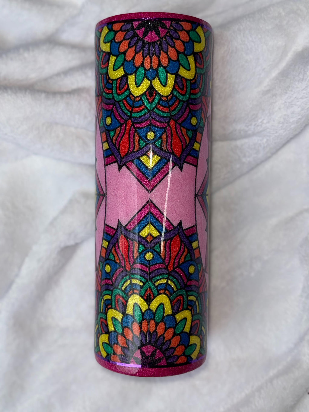 Pink Mandala 30oz Tumbler