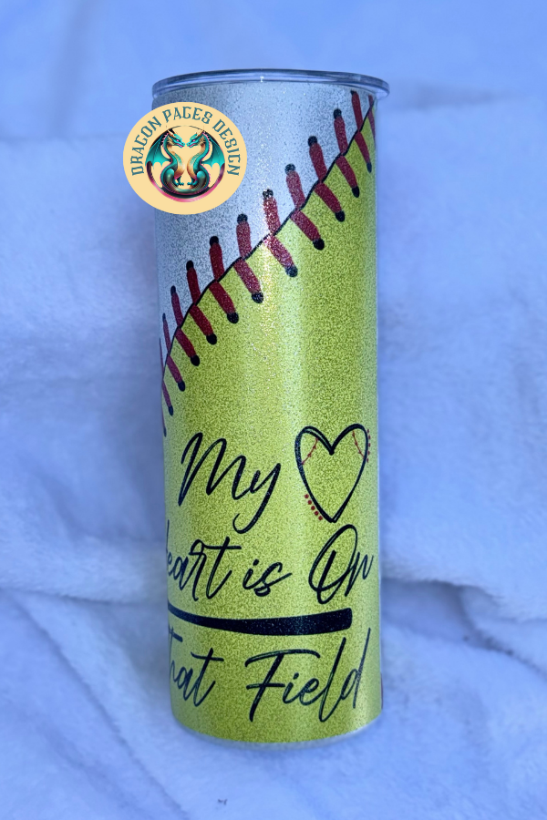 Mom of Both 20oz Glitter Tumbler