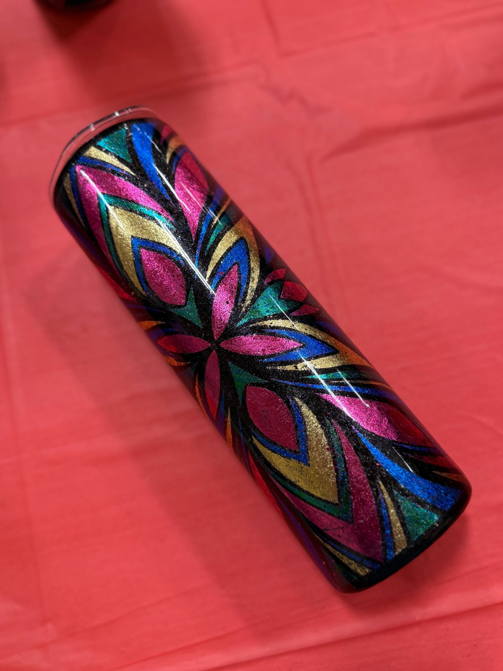 Foil Petals 30 oz Tumbler