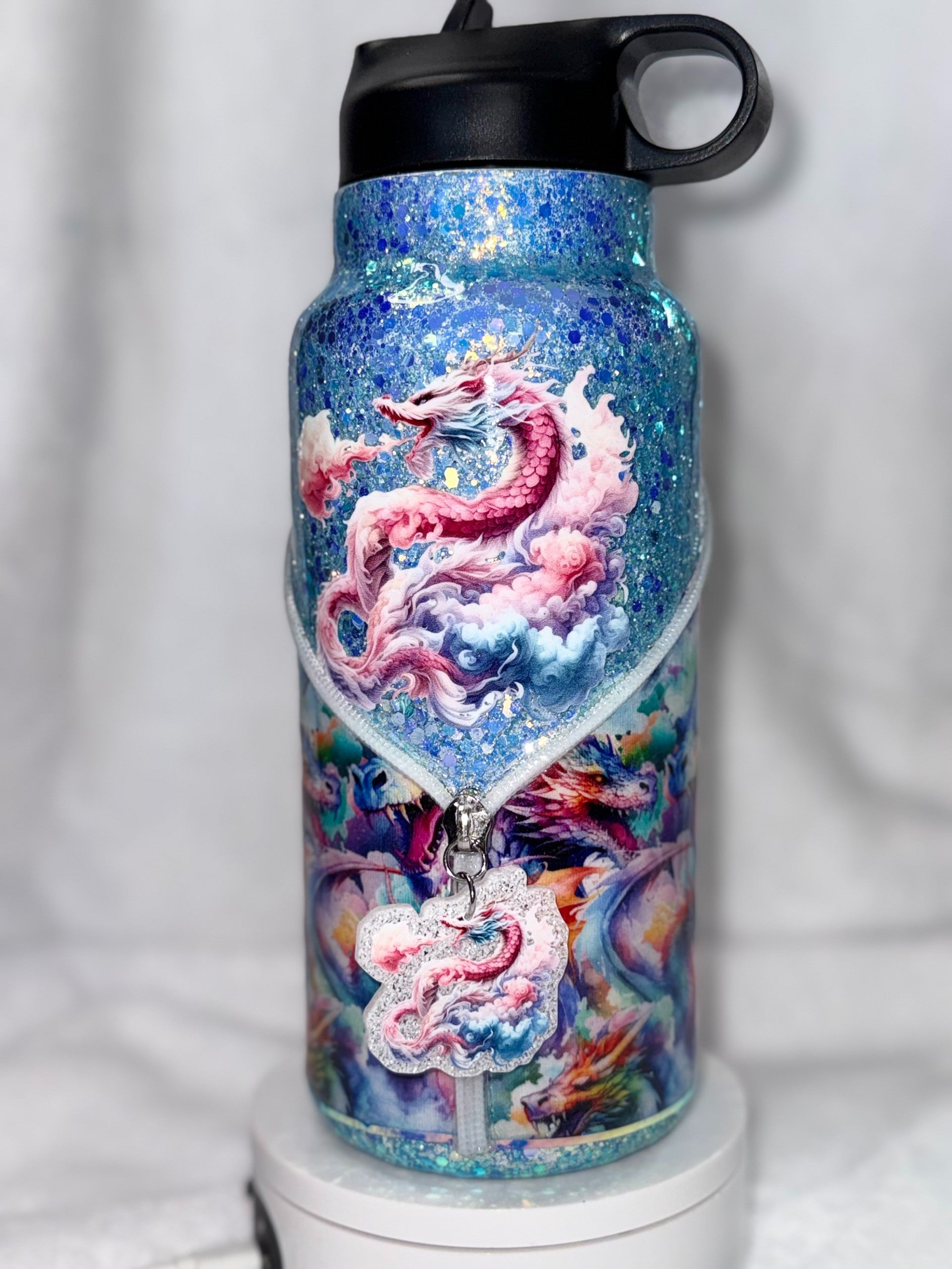 Dragon Zipper 32oz Sport Bottle