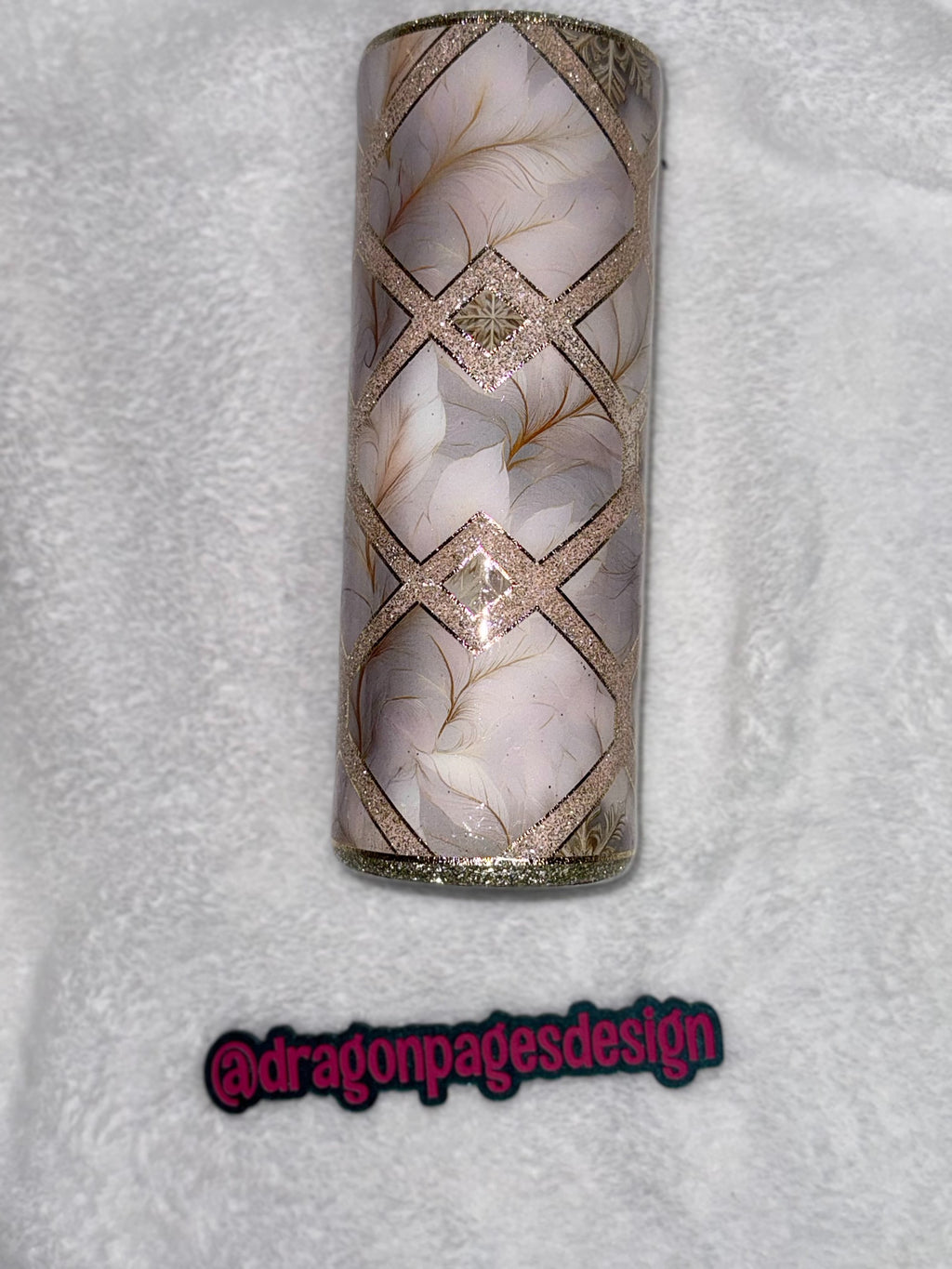 Snowflake Champagne 20oz Tumbler