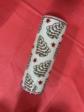 Christmas Tree Cake Glitter 20oz Tumbler