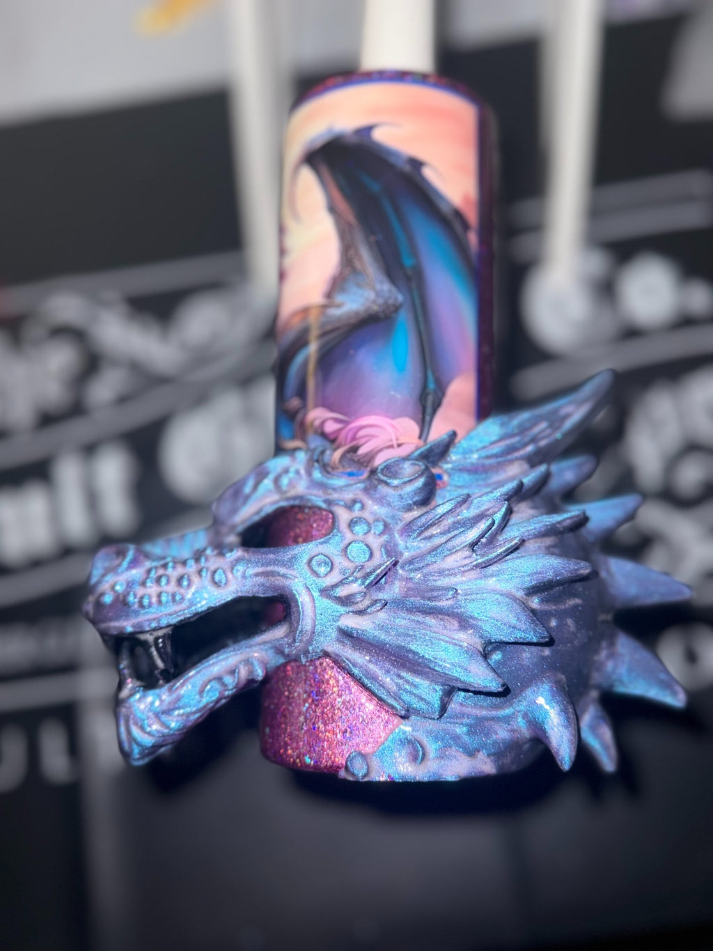 Pink Dragon Sleeve 20oz