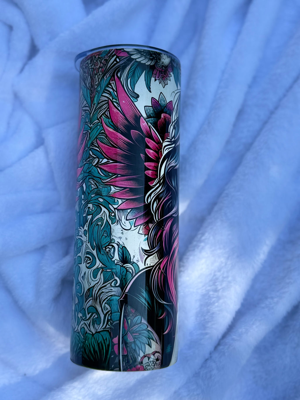 Coffee Girl with Wings 20oz Tumbler