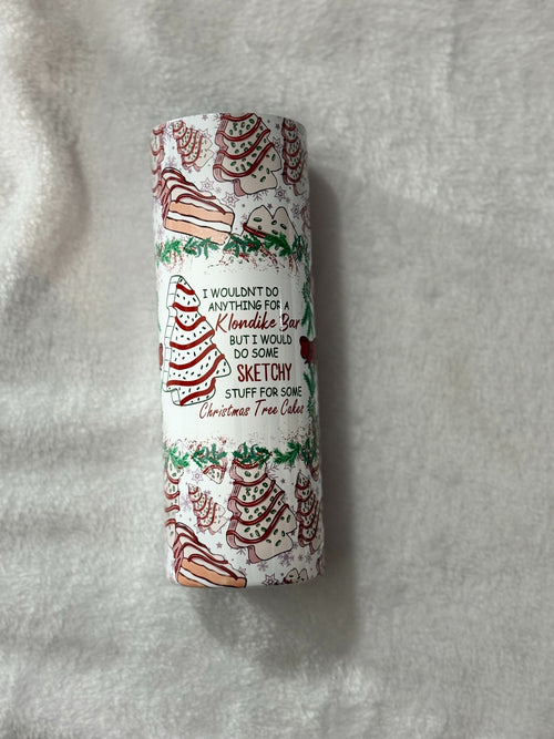 Christmas Tree Cake 20oz Tumbler