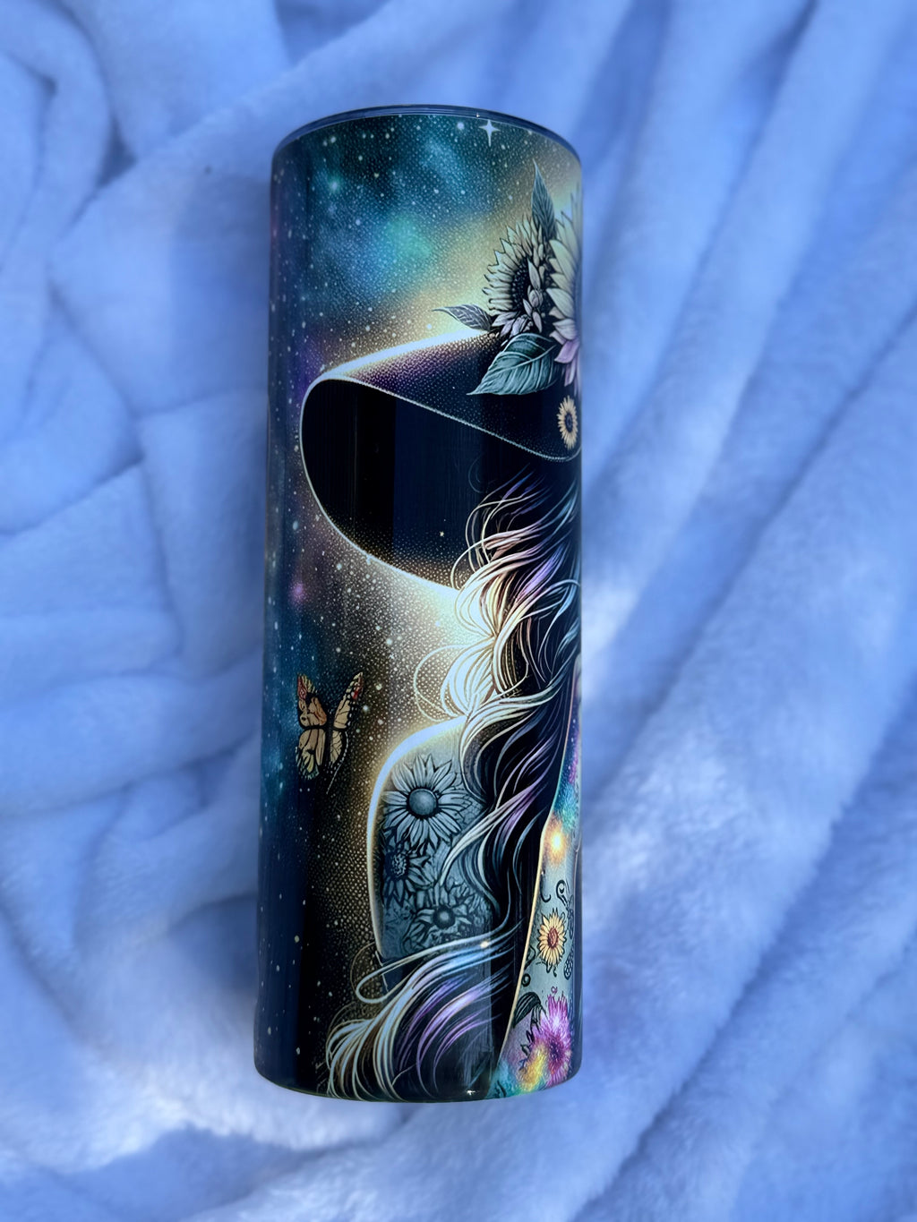 Colorful Tattoo Coffee Girl 20 oz Tumbler