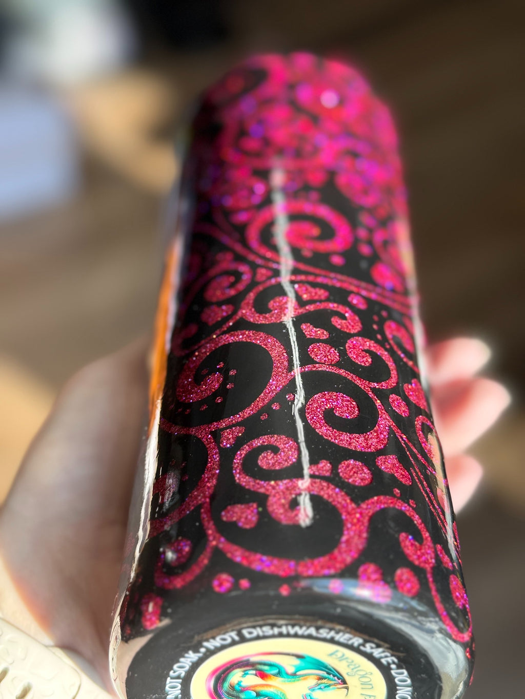 Dagger Rose Peekaboo 20oz Tumbler