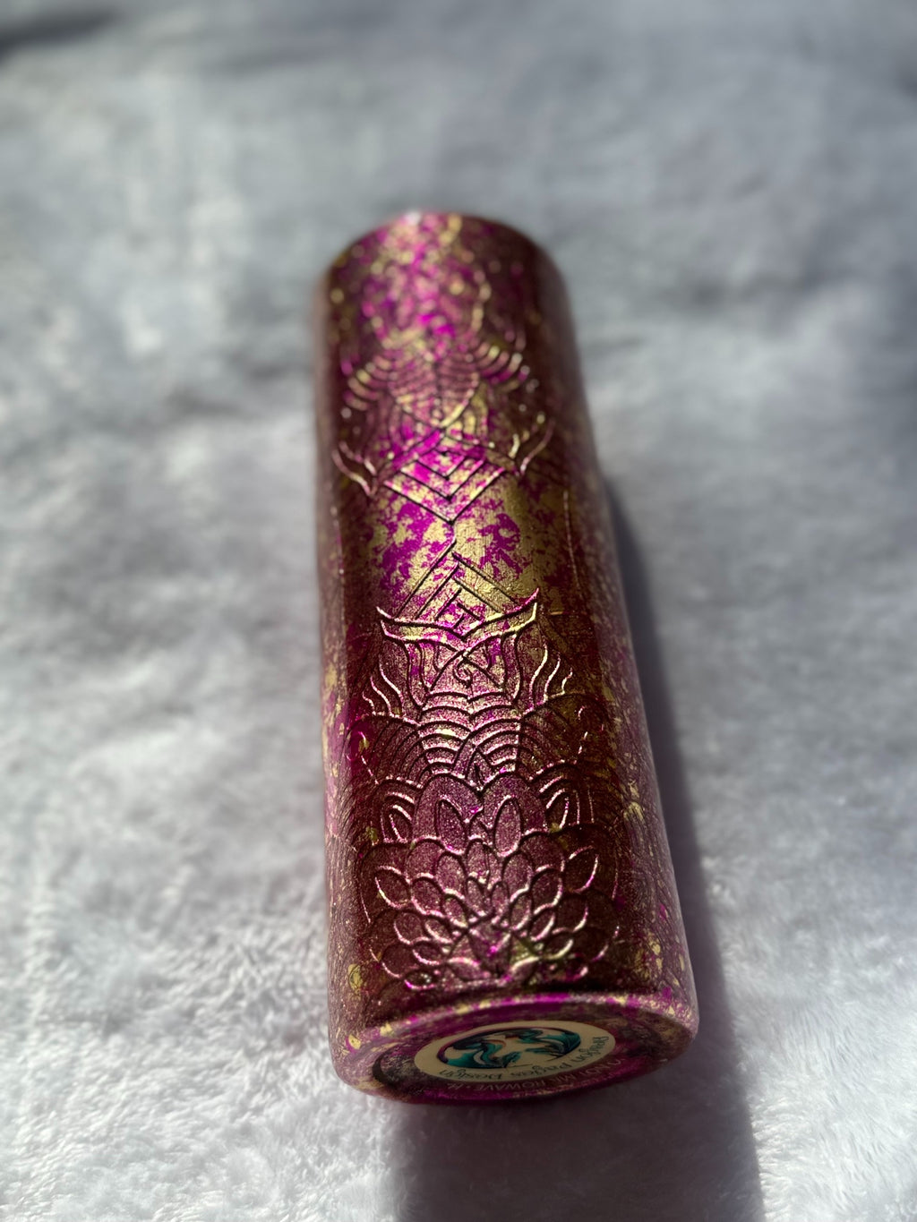 Pink/Gold Mandala 20oz