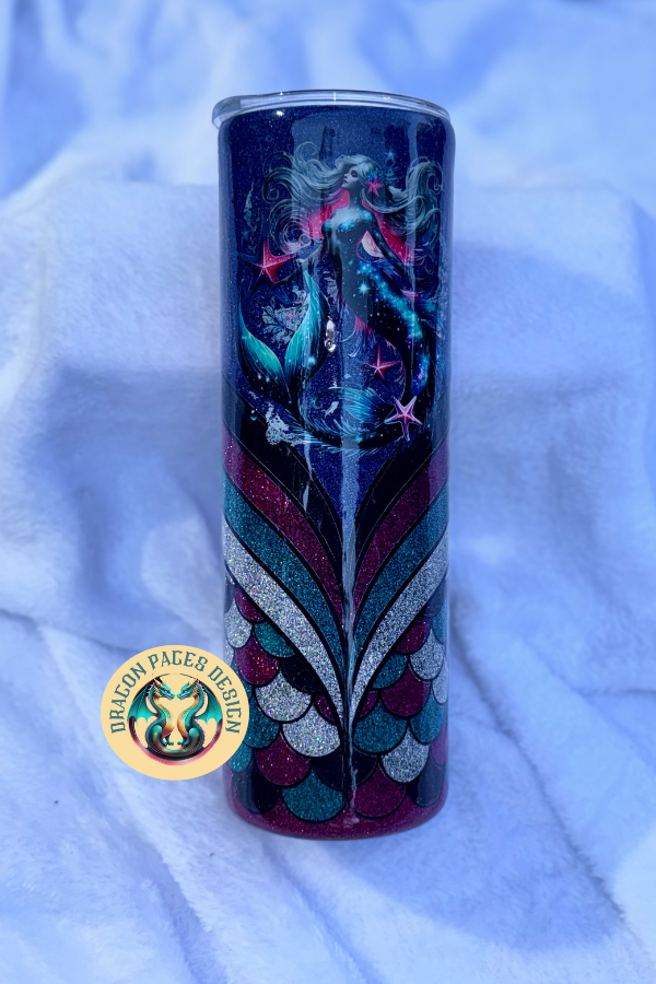 Dark Mermaid 32 oz Tumbler