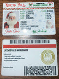 Santa's Drivers License