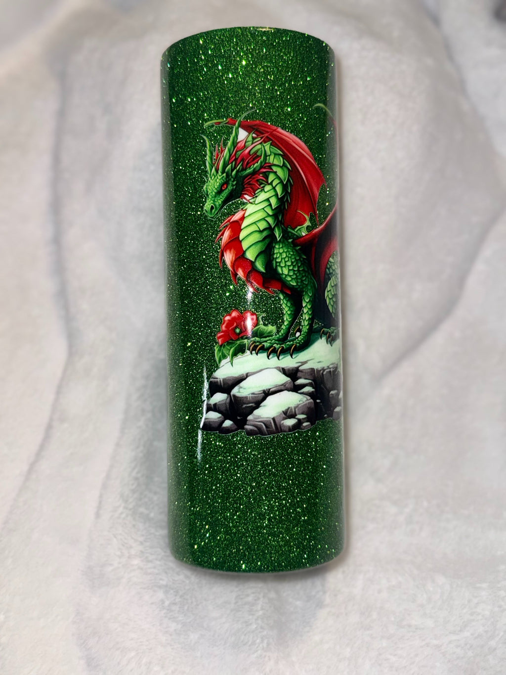 Green Christmas Dragon 20oz