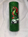 Green Christmas Dragon 20oz