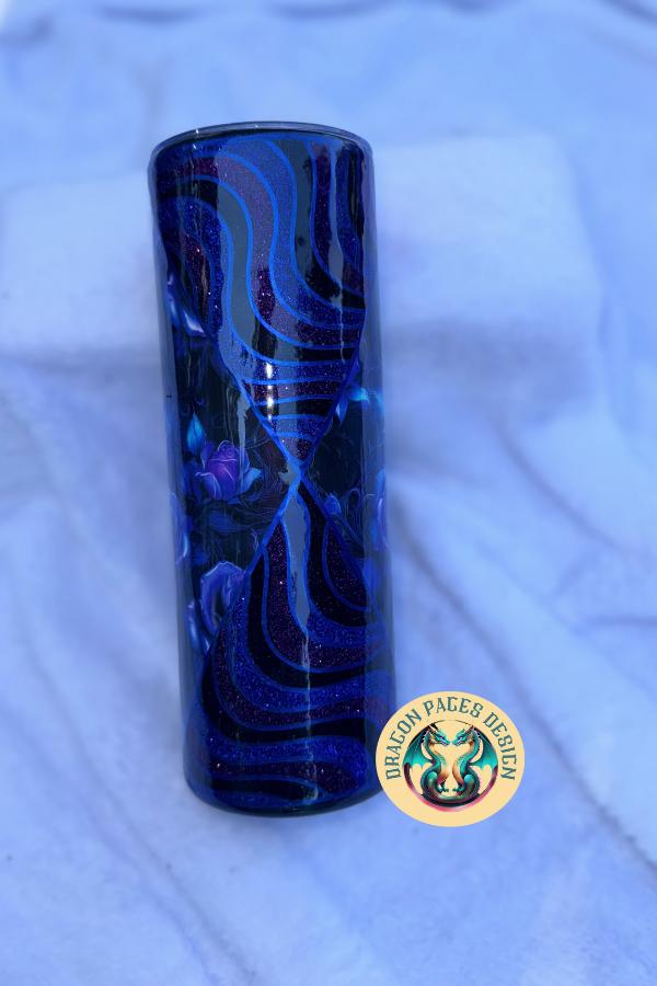 Dark Crystal Roses 20oz Tumbler