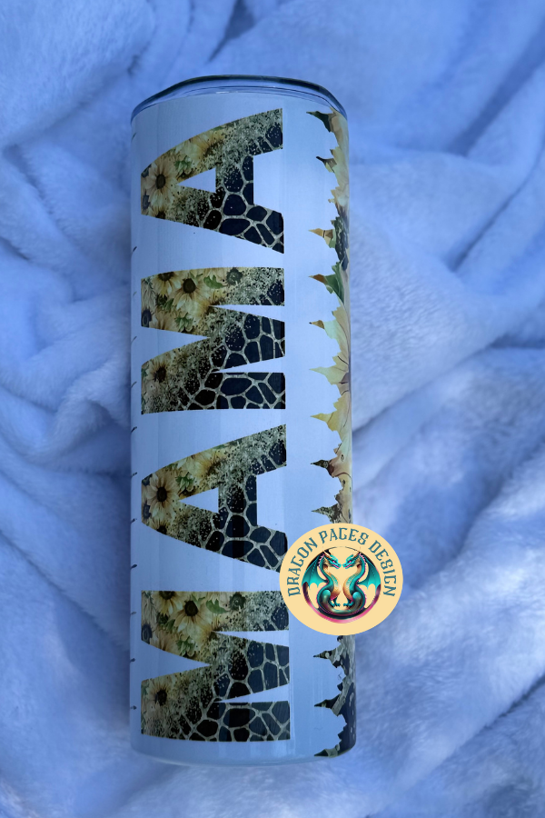 Mama Giraffe 20oz tumbler